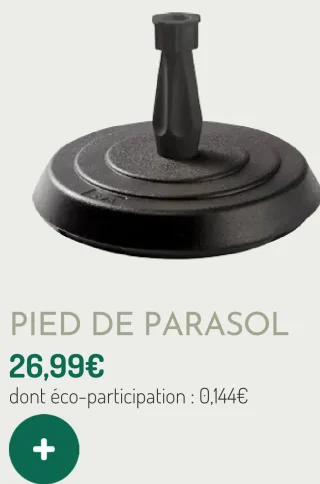 Pied de parasol