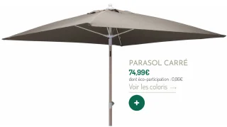 PARASOL CARRÉ