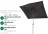Promo Parasol rectangulaire à manivelle
