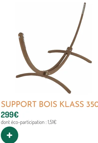 Jobek Support bois Klass 350