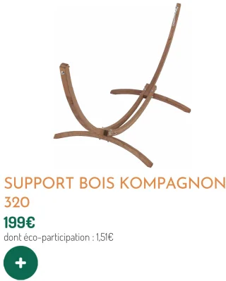 Jobek Support bois Kompagnon 320