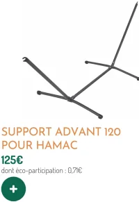 Jobek Support Advant 120 pour hamac