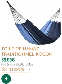 Toile de hamac traditionnel Kocon Jobek