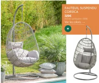 Fauteuil Suspendu Corsica