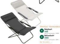 Lafuma Mobilier Transat Transabed Batyline® / BeComfort®