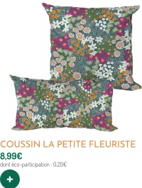 Coussin La Petite Fleuriste