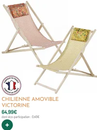 Chilienne Amovible Victorine Jardin Privé