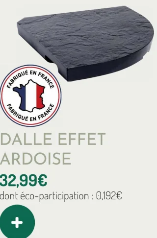 Dalle effet ardoise