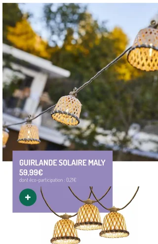 GUIRLANDE SOLAIRE MALY