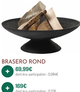 Brasero rond