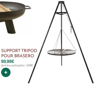 SUPPORT TRIPOD POUR BRASERO