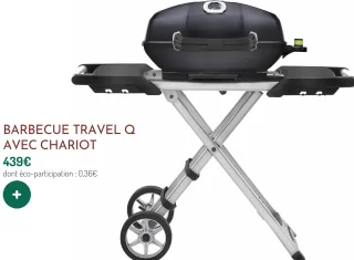 Barbecue Napoleon Travel Q avec chariot
