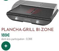 Plancha-Grill Bi-Zone Riviera & Bar