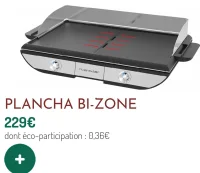 Plancha Bi-Zone Riviera & Bar