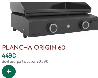 Plancha Origin 60 Forge Adour