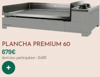 Plancha Premium 60 Forge Adour