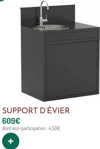 Support d'évier Forge Adour