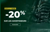 -20% sur les amortisseurs en exclu web