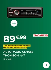 Autoradio CDT655 Thomson