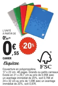 Cahier Esquisse