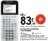Promo Calculatrice graphique TI-83 Premium Texas Instruments