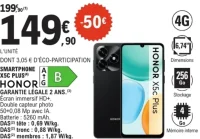 SMARTPHONE HONOR X5C PLUS