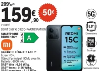 SMARTPHONE REDMI 15C