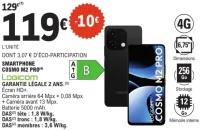 SMARTPHONE LOGICOM COSMO M2 PRO