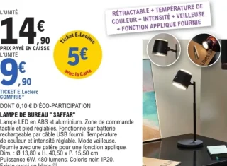 Lampe de bureau "SAFFAR"