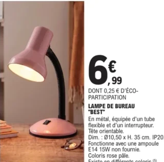 Lampe de bureau "BEST"
