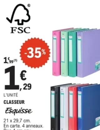 Classeur Esquisse