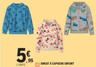 Sweat à capuche enfant