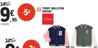 Teddy molleton enfant Tissaia