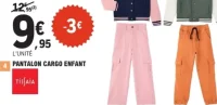 Pantalon cargo enfant Tissaia