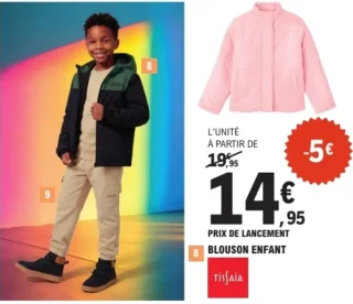 Blouson enfant Tissaia