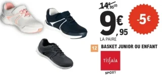 Basket junior ou enfant Tissaia