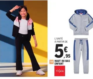 Haut ou bas enfant Tissaia