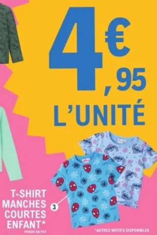 T-Shirt manches courtes enfant