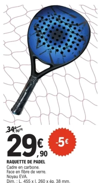 Raquette de Padel