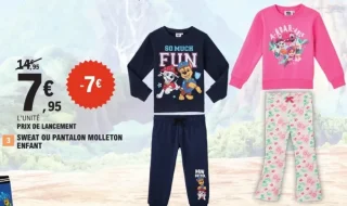 Sweat ou pantalon molleton enfant Paw Patrol