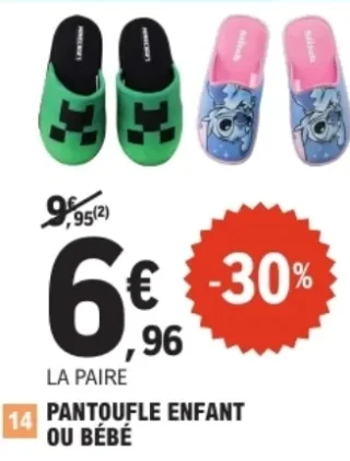 PANTOUFLE ENFANT OU BEBE
