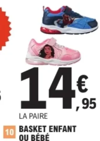 BASKET ENFANT OU BEBE