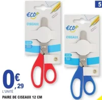 Paire de ciseaux 12 cm Eco+