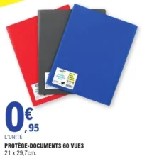 Protège-documents 60 vues Eco+ 21 x 29,7 cm