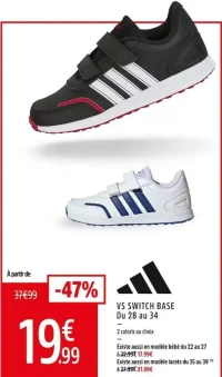 Chaussures Adidas VS SWITCH BASE Enfant
