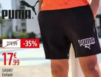 Short Enfant Puma