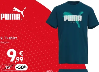 T-shirt Garçon Puma