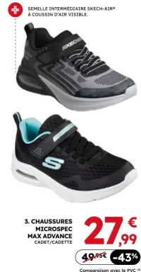 Skechers Chaussures Microspec Max Advance Cadet/Cadette