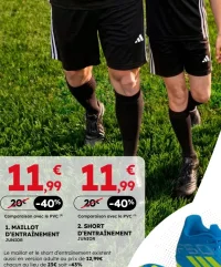 Short d'entraînement Junior Adidas