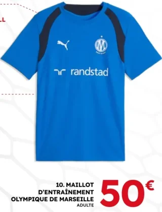 Maillot d'entraînement Olympique de Marseille Adulte Puma